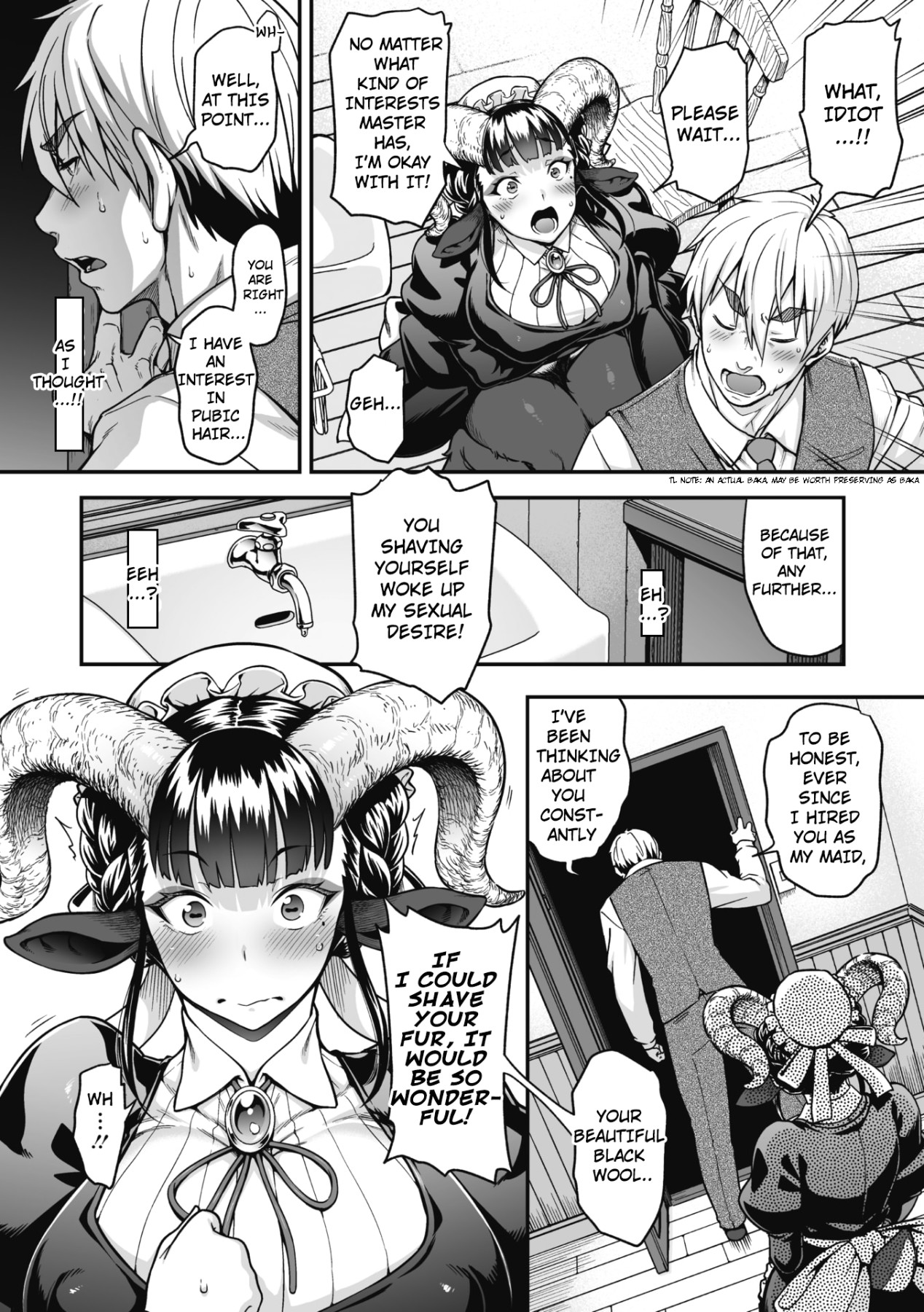 Hentai Manga Comic-Lov(shav)ing Black Goat-Read-8